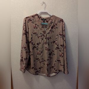 Hilary Radley Floral Blouse